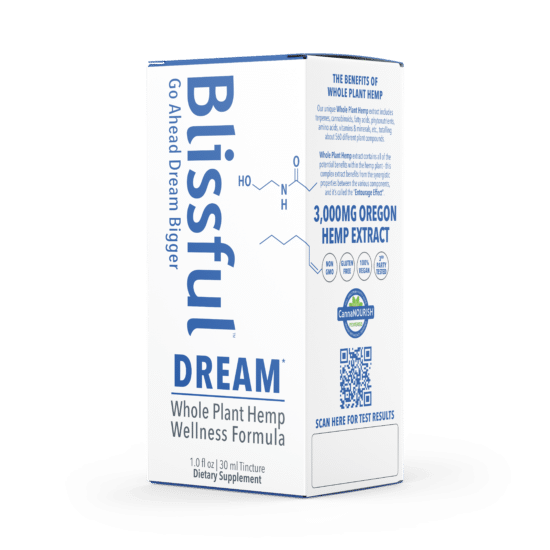 Blissful Plant DREAM* Hemp Oil Tincture Box