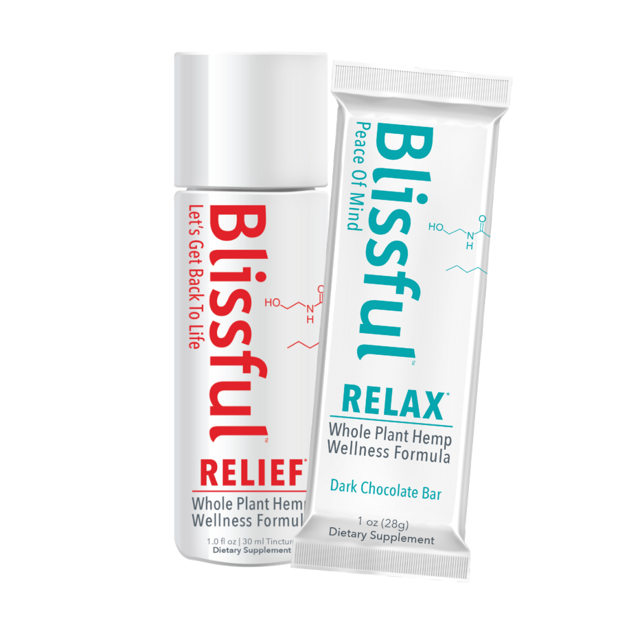 RELIEF Tincture + Chocolate Bar Image