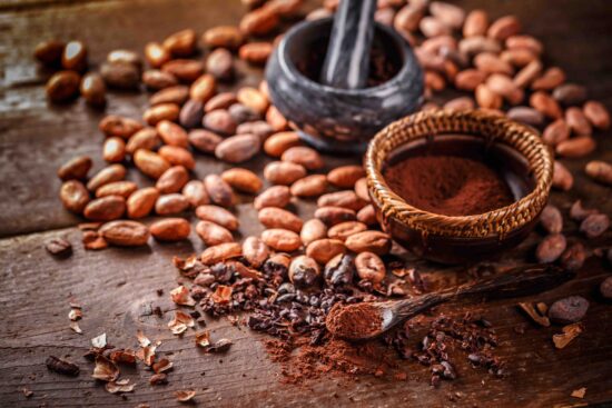 Cocoa Beans and Cocoa Powder