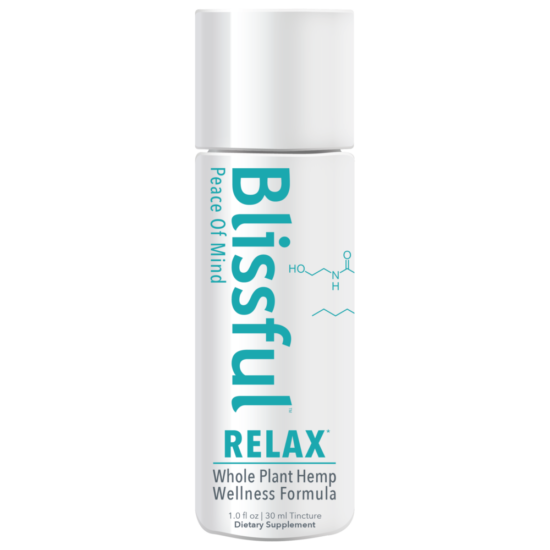 Blissful Plant RELAX* Hemp Oil Tincture