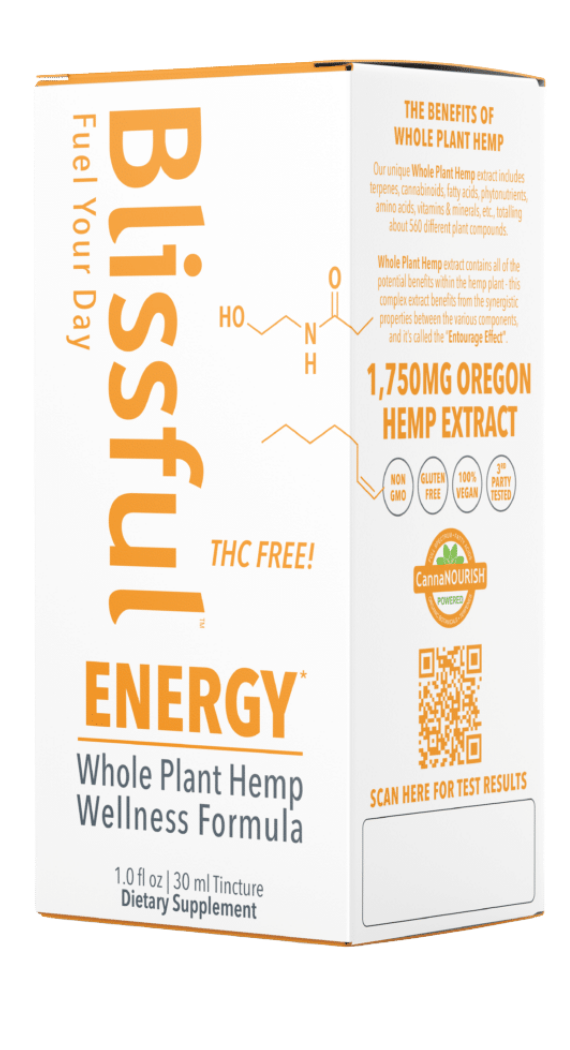 Blissful Plant IMMUNE* Hemp Oil Tincture Box