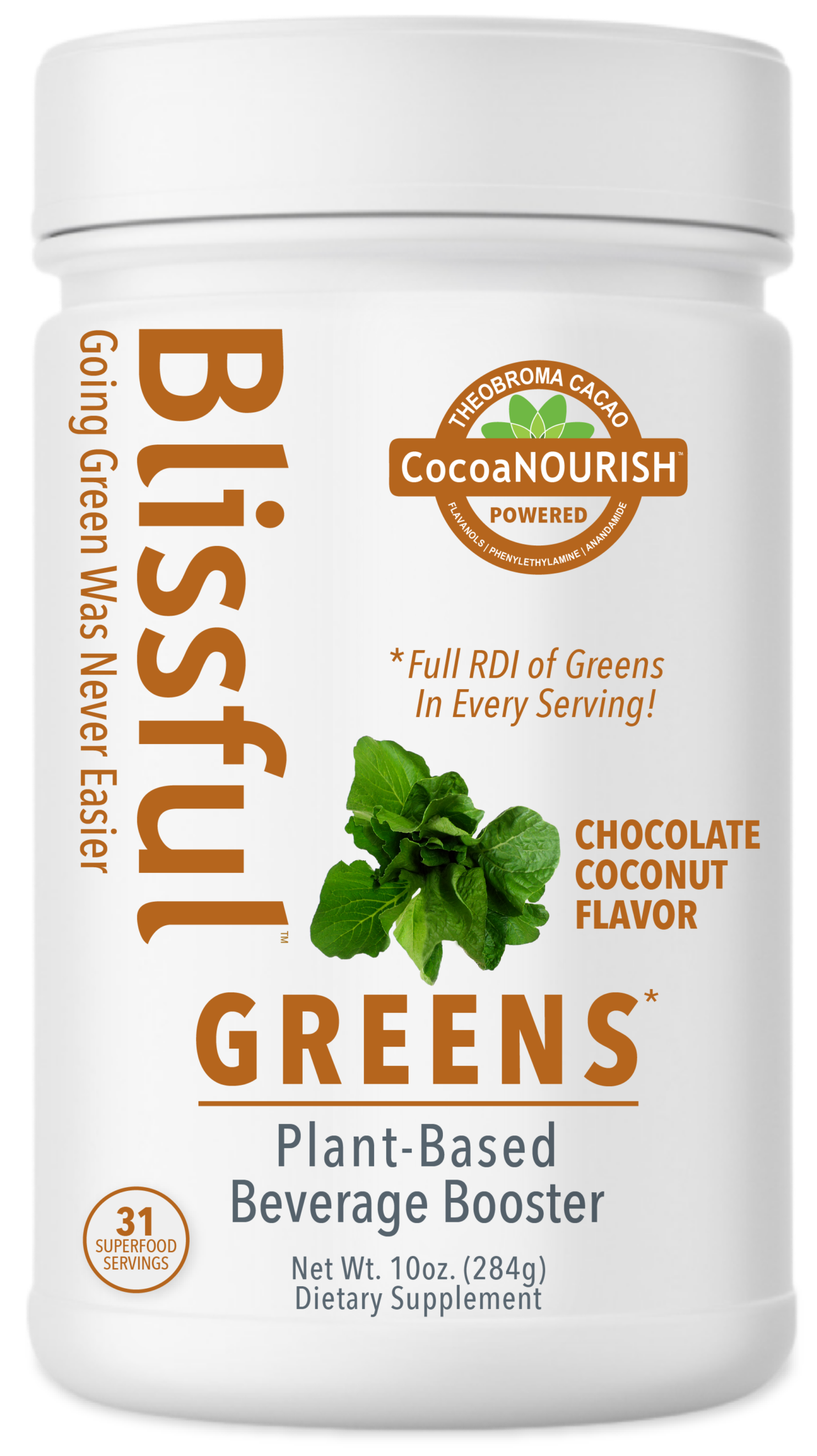 GREENS* Beverage Booster - Blissful Plant®