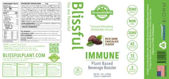 IMMUNE* Beverage Booster Label